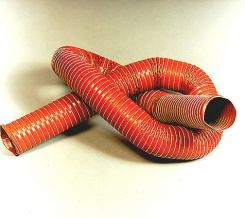 Tuyau spiralé souple en silicone